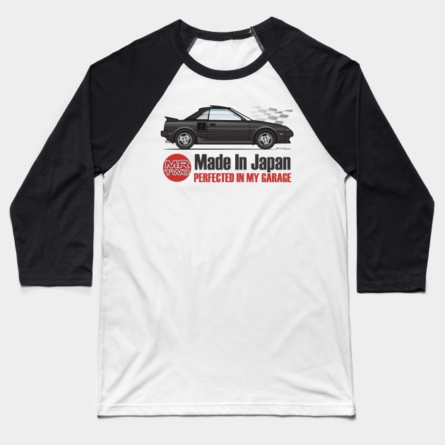 Made-Black Baseball T-Shirt by JRCustoms44